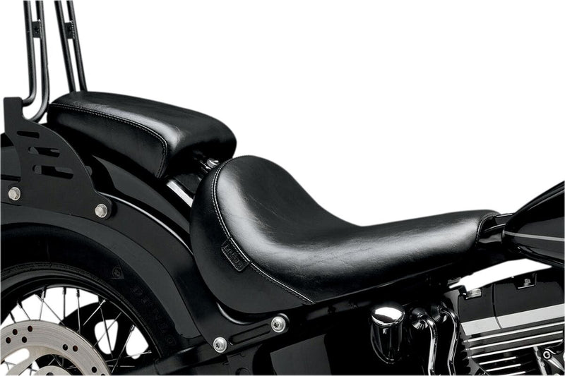 Bare Bones Series Pillion Pad Black For Harley Davidson FLS 1690 2012-2015