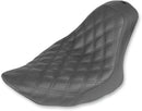 Renegade Lattice Stitch Solo Seat Black For Harley Davidson FLSTF 1584 2007-2010