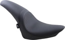 Low Profile Predator Seat Smooth Black For Harley Davidson FLST 1450 2006