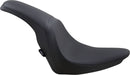 Low Profile Predator Seat Smooth Black For Harley Davidson FLS 1690 2012-2016