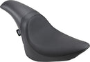 Low Profile Predator Seat Smooth Black For Harley Davidson FLST 1340 1986