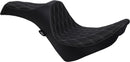 Predator 3 Seat Double Diamond Black / Silver For Harley Davidson FLDE 1750 ABS 2018-2020