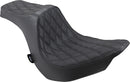 Predator 3 Seat Double Diamond Black For Harley Davidson FLFB 1750 ABS 2018-2020