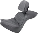 Explorer Lattice Stitch Seat Black For Harley Davidson FXBR 1750 ABS 2018-2020