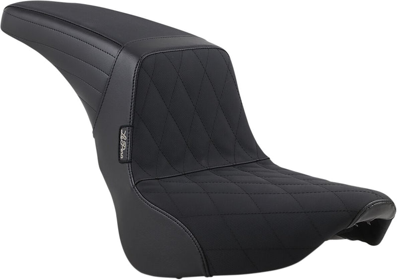 Kickflip 2-Up Diamond With Gripp Tape Seat Black For Harley Davidson FLDE 1750 ABS 2018-2020