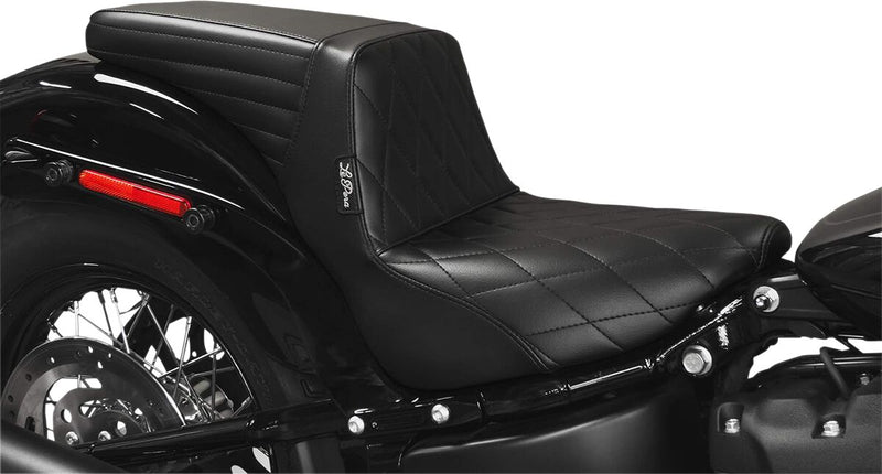 Kickflip 2-Up Diamond Seat Black For Harley Davidson FLDE 1750 ABS 2018-2020