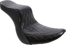Cherokee 2-Up Diamond Seat Black For Harley Davidson FLDE 1750 ABS 2018-2020