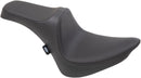 Predator 3 Seat Smooth Black For Harley Davidson FLST 1340 1986