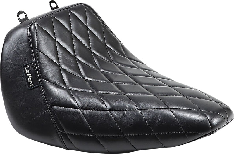 Bare Bones Solo Diamond Stitch Seat Black