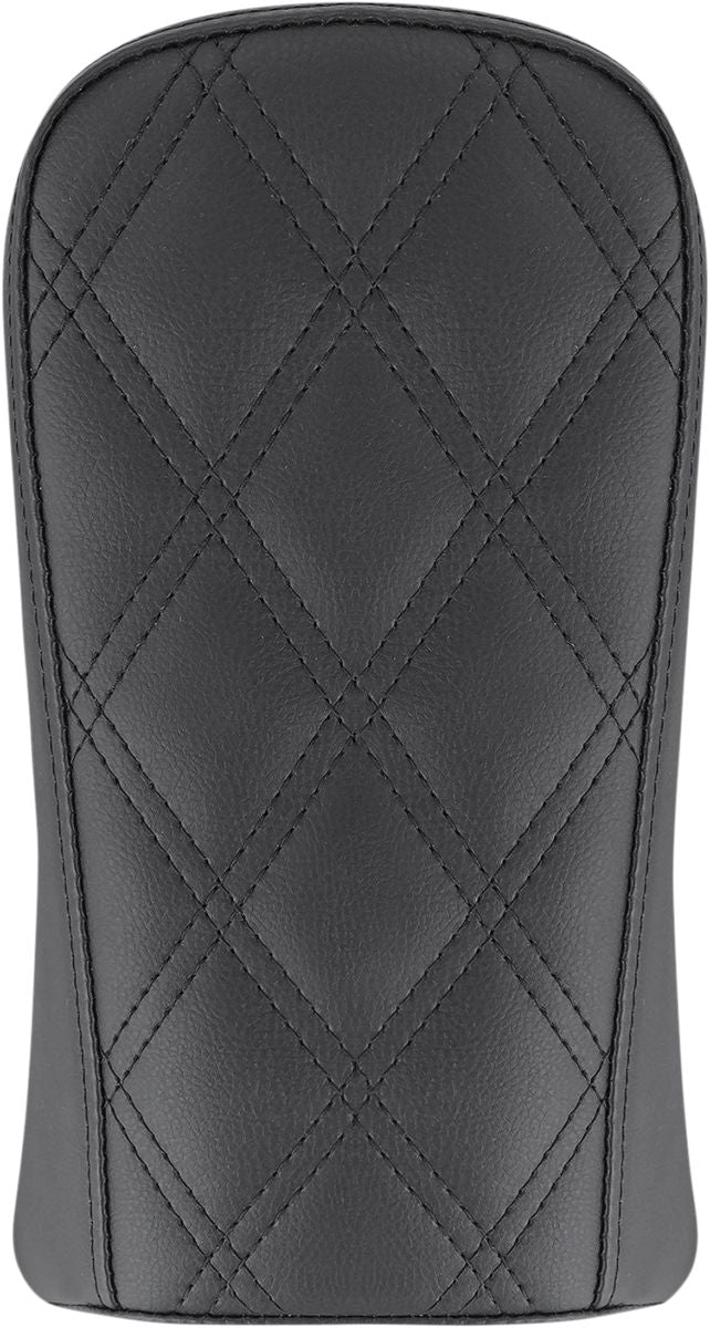 Renegade Lattice Stitch Pillion Pad Black For Harley Davidson FXLRS 1868 ABS 2020