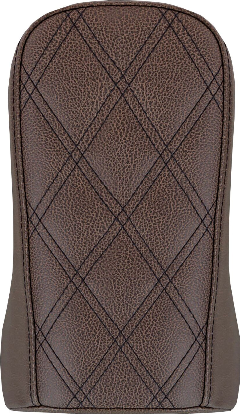 Renegade Lattice Stitch Pillion Pad Brown For Harley Davidson FXLRS 1868 ABS 2020