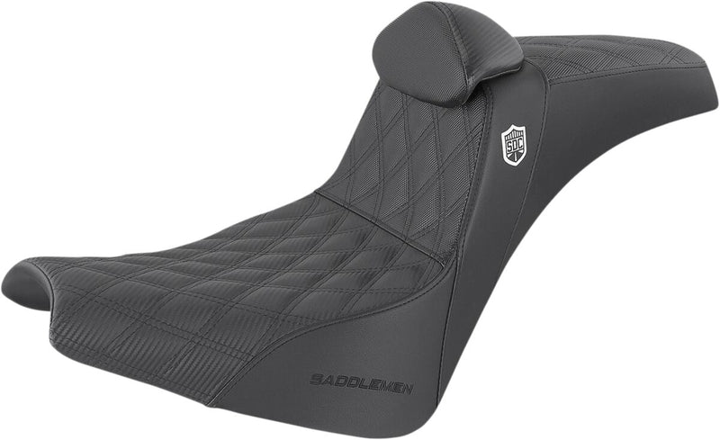 Pro Series SDC Performance Grip Seat Black For Harley Davidson FXBB 1750 ABS 2018-2020