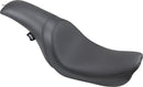 Front Full Length Predator Seat Smooth Black For Harley Davidson FLD 1690 2012-2013