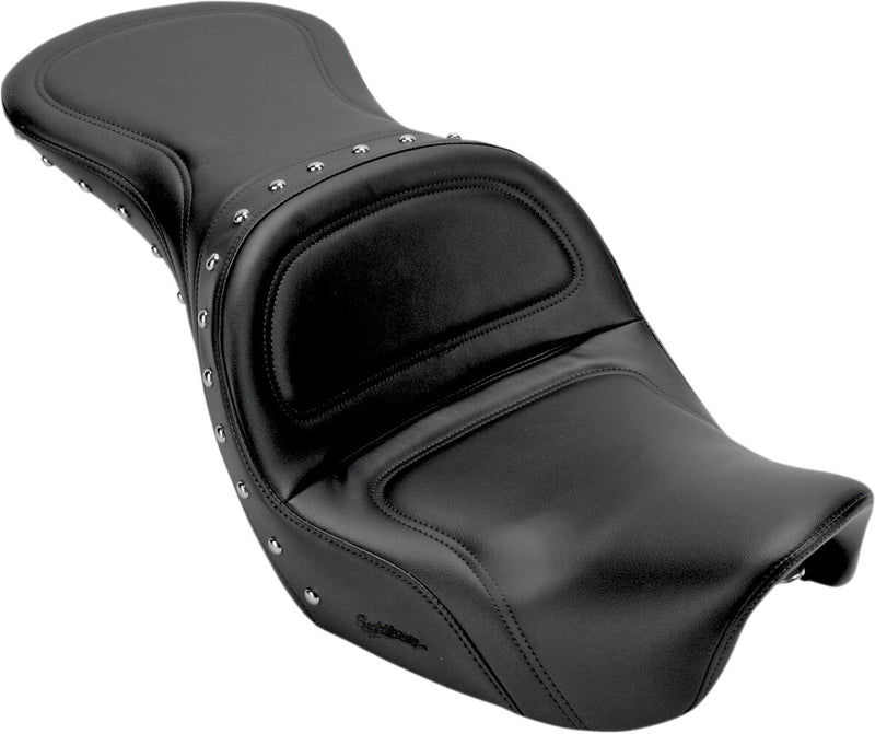 Explorer Special Seat Black / Chrome For Harley Davidson FLD 1690 2012-2013