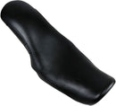 King Cobra 2-Up Seat Smooth Black For Harley Davidson FLD 1690 2012-2013
