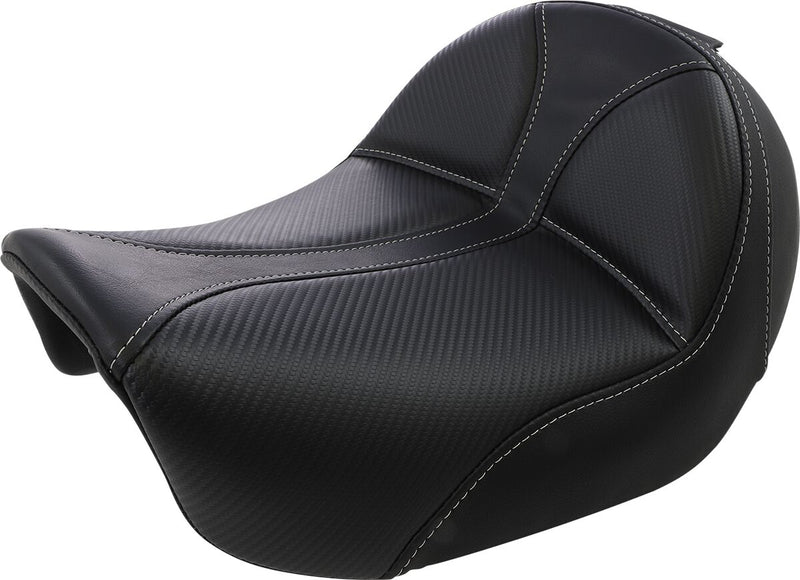 Dominator Solo Seat Black For Harley Davidson FLD 1690 2012-2013