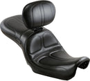Maverick One-Piece Stitched Seat Black For Harley Davidson FXDWGI 1450 EFI 2006