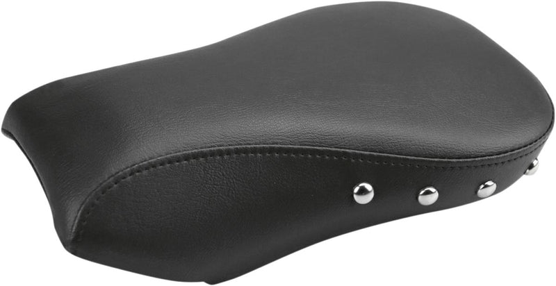 Renegade Sport Rear Solo Pillion Pad Saddlehyde Saddlegel Studded Black Natural - 31.8x20.5 cm