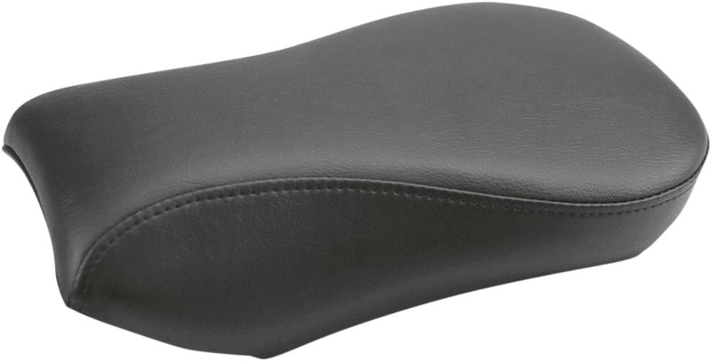 Renegade Sport Rear Solo Pillion Pad Saddlehyde Saddlegel Plain Black - 31.8x21 cm