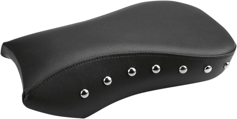 Renegade Sport Rear Solo Pillion Pad Saddlehyde Saddlegel Studded Black Natural - 33.7x19.5 cm