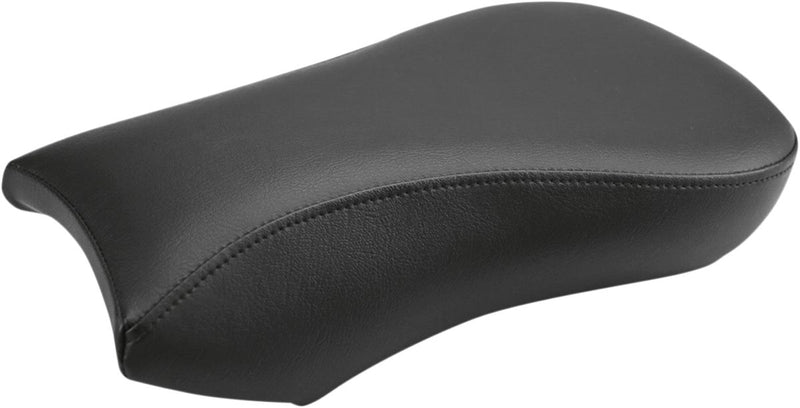 Renegade Sport Rear Solo Pillion Pad Saddlehyde Saddlegel Plain Black - 33.7x18.5 cm