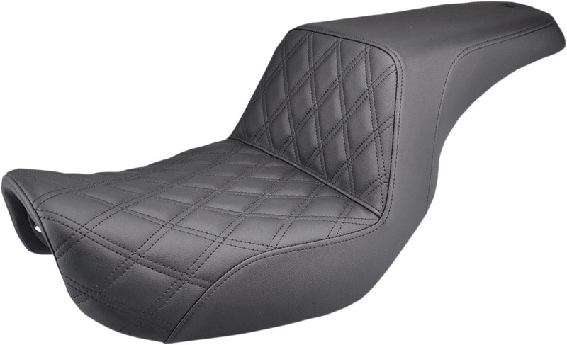 Step-Up Seat Black For Harley Davidson FXD 1584 2007-2010 - 71 cm