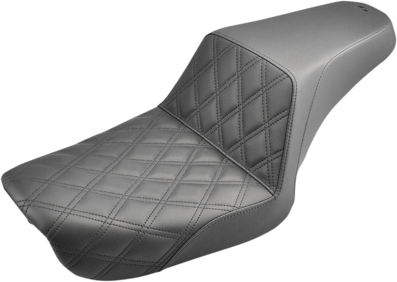 Step-Up Seat Black For Harley Davidson FXDC 1450 2005 - 68 cm