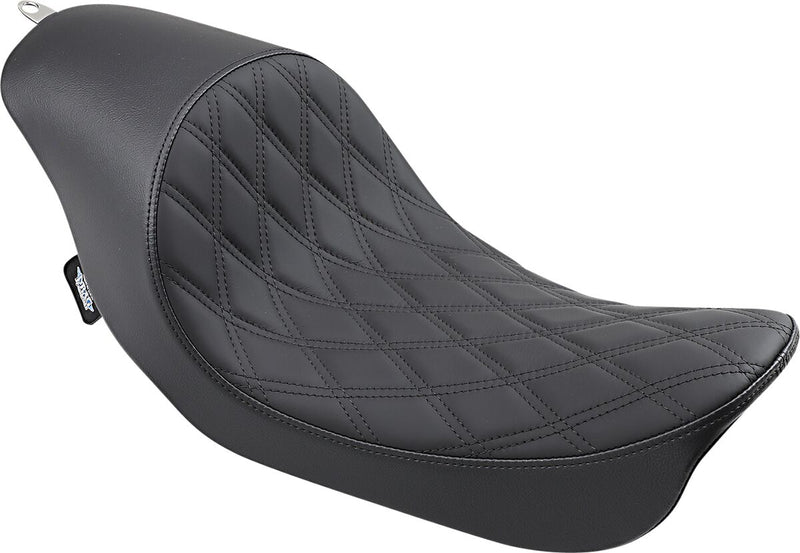 3/4 Low Solo Diamond Style Seat Black