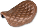 Renegade Lattice Stitch Solo Seat Brown For Harley Davidson FLD 1690 2012-2013