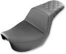 Step-Up Seat Black For Harley Davidson FLD 1690 ABS 2012-2016