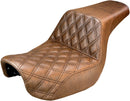 Step-Up Seat Brown For Harley Davidson FXDWG 1690 ABS 2017