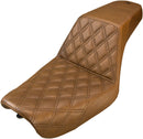 Step-Up Seat Brown For Harley Davidson FXDCI 1450 EFI 2005