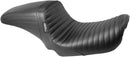 Kickflip 2-Up Pleated Seat Black For Harley Davidson FXDFSE 1800 2009