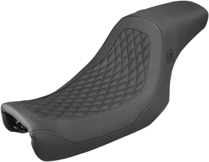 Speed Merchant Pro Series Seat Black For Harley Davidson FXD 1584 2007-2010