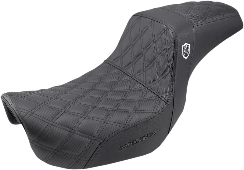 Pro Series SDC Performance Grip Seat Black For Harley Davidson FLD 1690 2012-2013