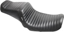 Tailwhip 2-Up Pleated Seat Black For Harley Davidson FLD 1690 2012-2013