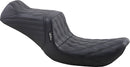 Tailwhip 2-Up Double Diamond Seat Black For Harley Davidson FXD 1340 1996-1998