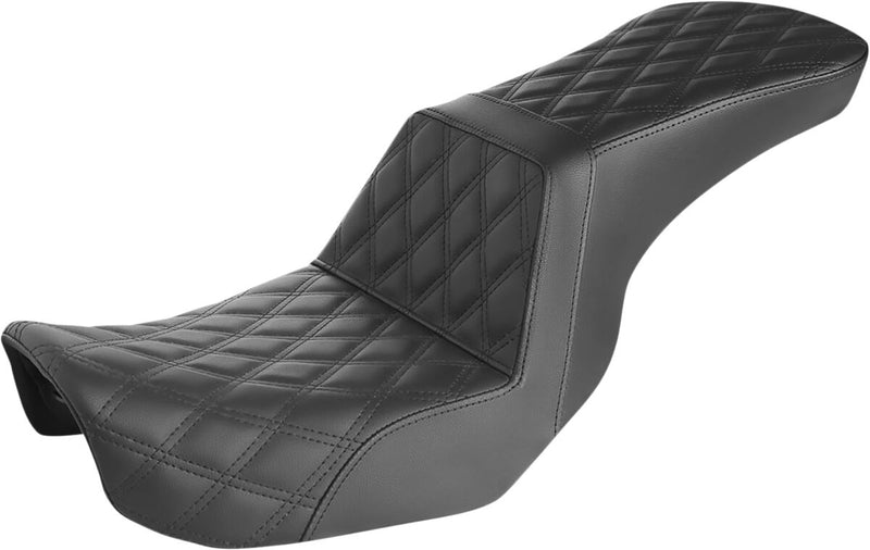 Step-Up Seat Black For Harley Davidson FXDB 1690 2014-2016