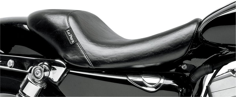 Bare Bones Solo Seat Smooth Black For Harley Davidson XL 1200 C 2007-2016