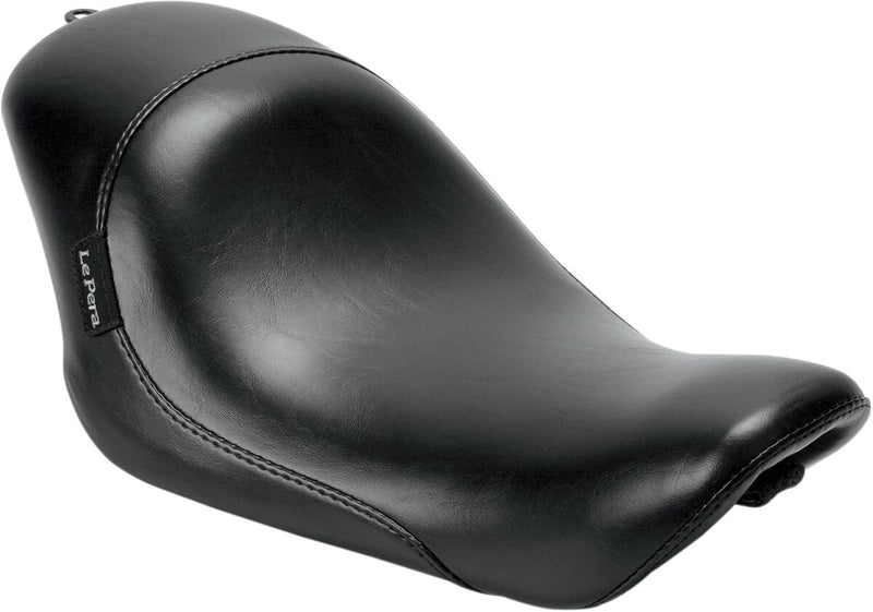 Silhouette Solo Seat Smooth Front Black For Harley Davidson XL 1200 C 2007-2016