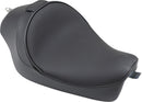 Backrest Compatible Solo Seat Smooth Black For Harley Davidson XL 1200 C 2004-2016