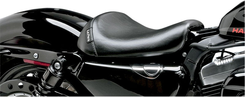 Bare Bones LT Series Solo Seat Smooth Black For Harley Davidson XL 1200 X 2020-2022