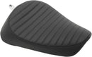 Front Solo Vinyl Seat Classic Stitch Black