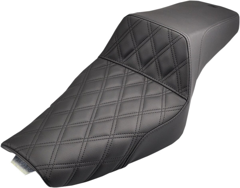 Step-Up Seat Black For Harley Davidson XL 883 R 2006-2007