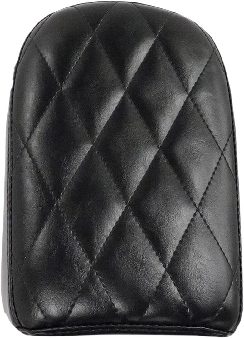 Bare Bones Series Pillion Pad Diamond Stitch Black
