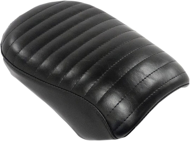 Bare Bones Series Pillion Pad Pleated Stitch Black