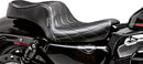 Cherokee 2-Up Diamond Seat Black For Harley Davidson XL 1200 C 2004-2016