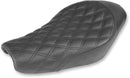 Renegade Lattice Stitch Solo Seat Black For Harley Davidson XL 883 R 2006-2007