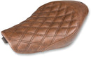Renegade Lattice Stitch Solo Seat Brown For Harley Davidson XL 883 N ABS 2021-2022