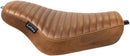 Streaker Solo Seat Pleated Brown For Harley Davidson XL 1200 NS 2021